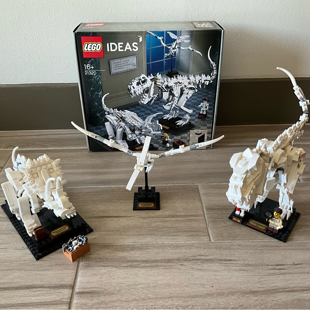 LEGO Ideas Dinosaur Fossil Collector’s Model 21320 (RETIRED)